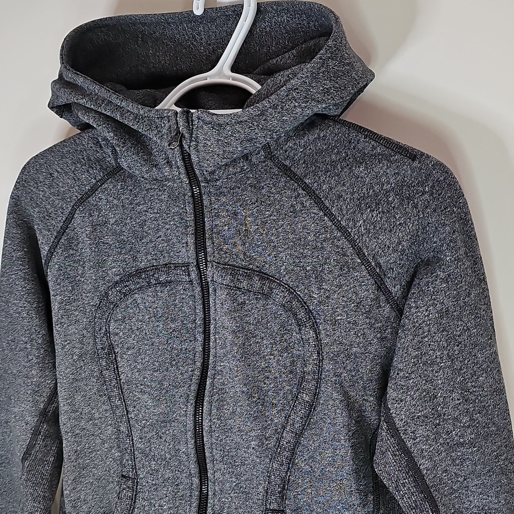 Lululemon Athletica Gray Size 8 Zip-Up Design Jacket - Picture 2 of 6